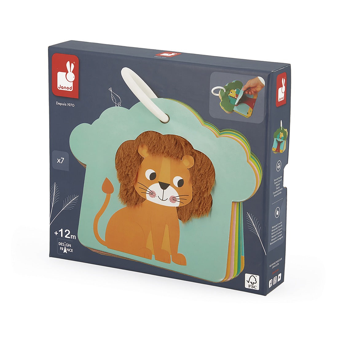 Cartes tactiles -  Savane