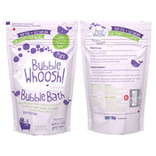Poudre de bain moussante parfumée et sans colorant.