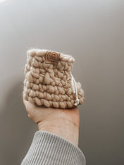 Pantoufles classiques minis - Beige - Amande