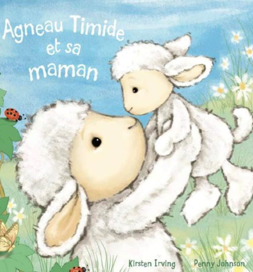 Livre - Agneau timide et sa maman - Jellycat