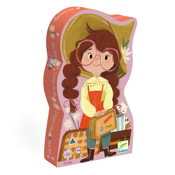 Casse-tête silhouette / Le voyage de Mia - 36 pcs