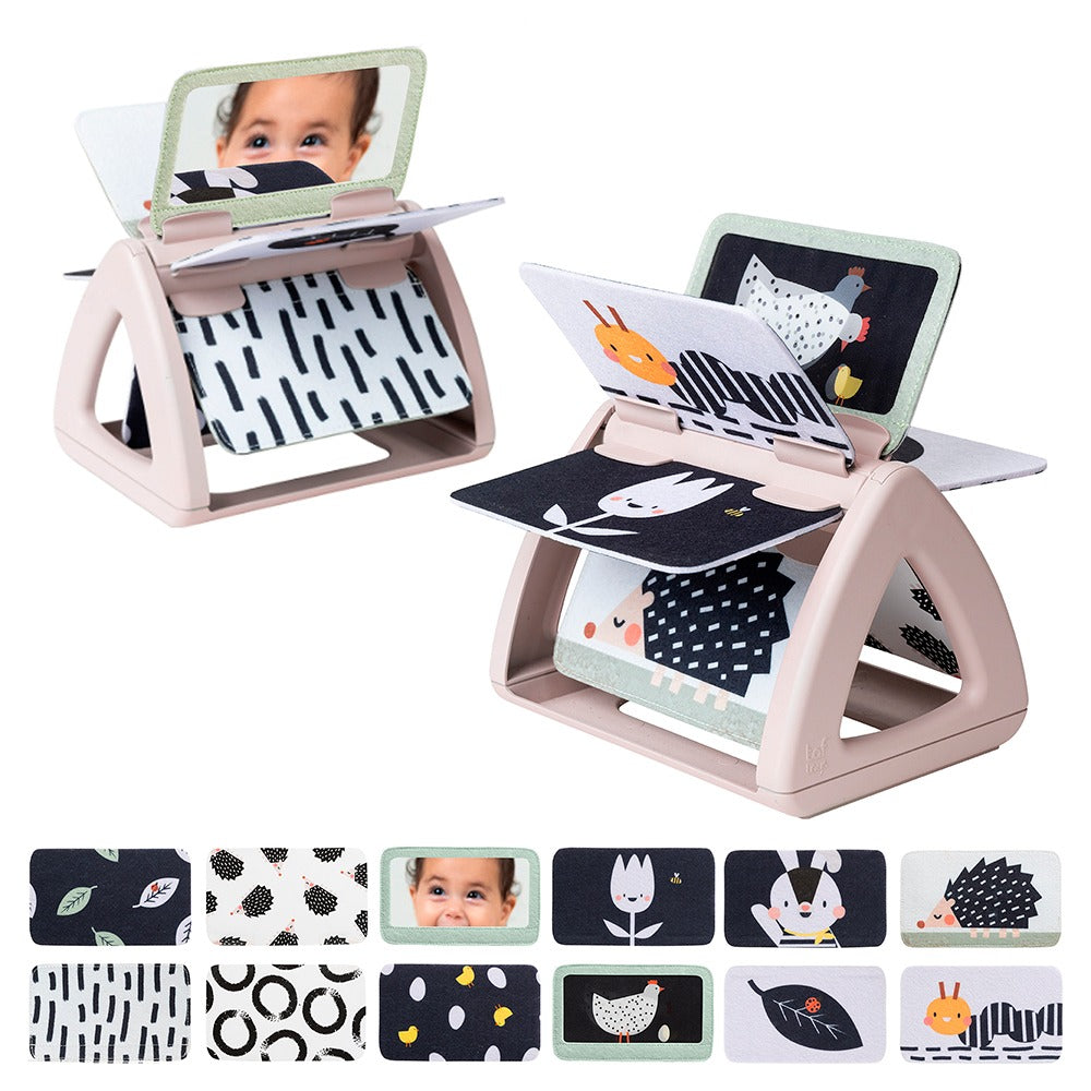 Livre miroir tournant Noir & Blanc