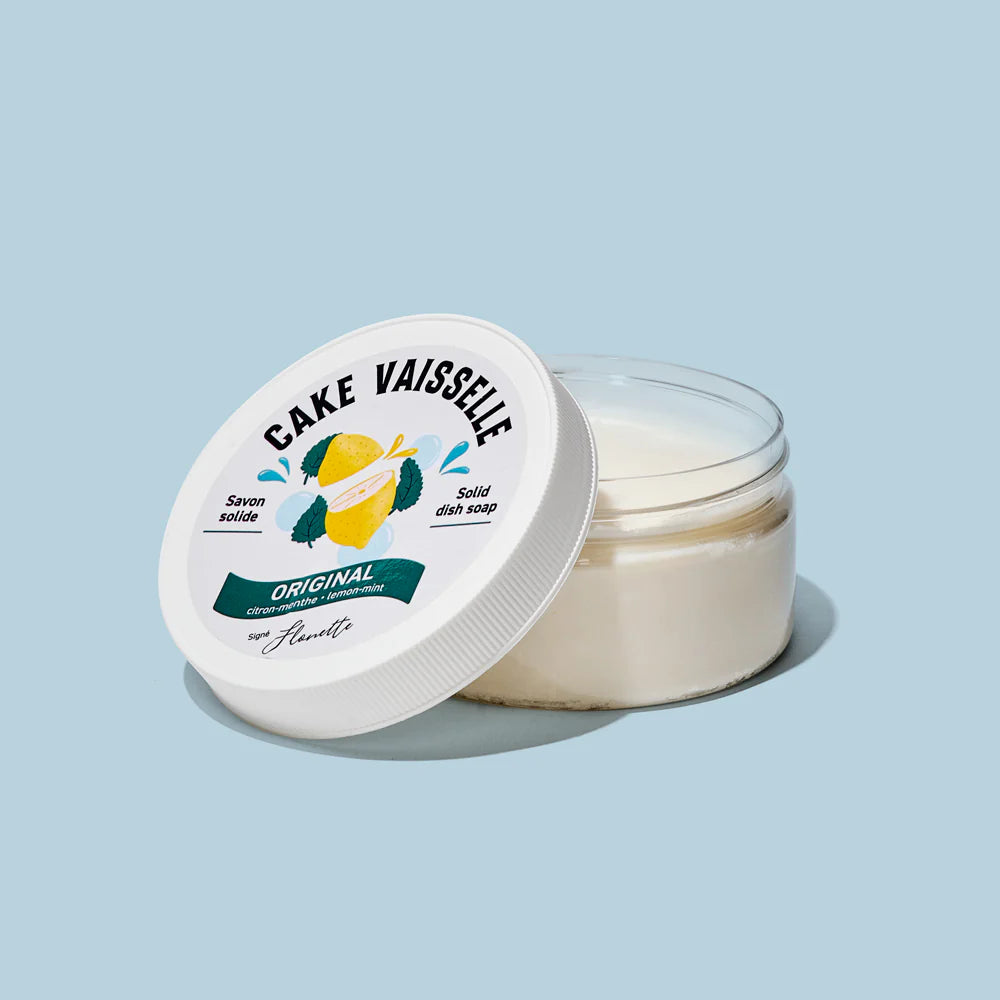 Cake vaisselle solide 200 g – Flonette | Zéro déchet, fait au Québec