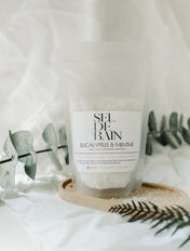 Sel de Bain Eucalyptus & Menthe – Fraîcheur & Détente | 400 g