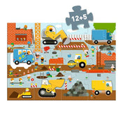 Casse-tête Géant / Le chantier - 12pcs + 5pcs