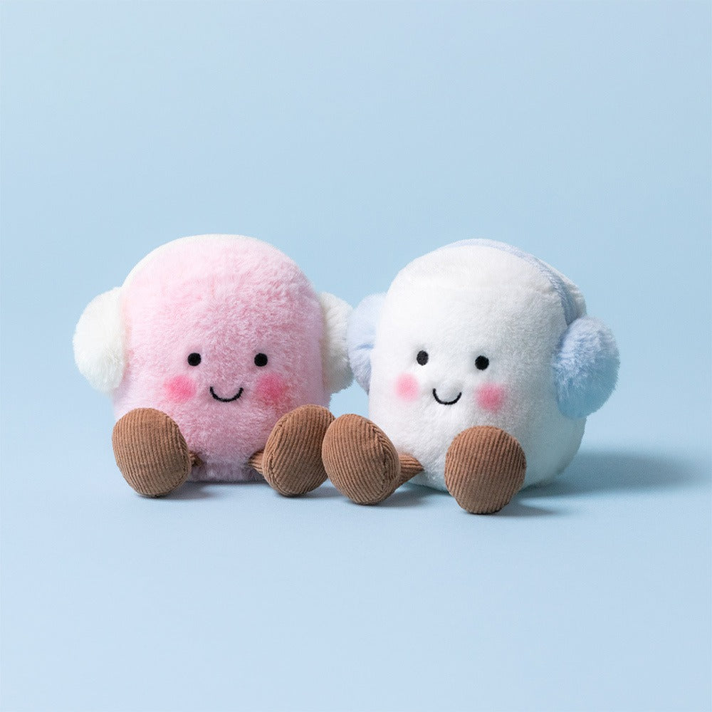 Peluche - Amuseables Guimauves roses et blanches toastie