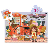 Casse-tête silhouette / Le voyage de Mia - 36 pcs