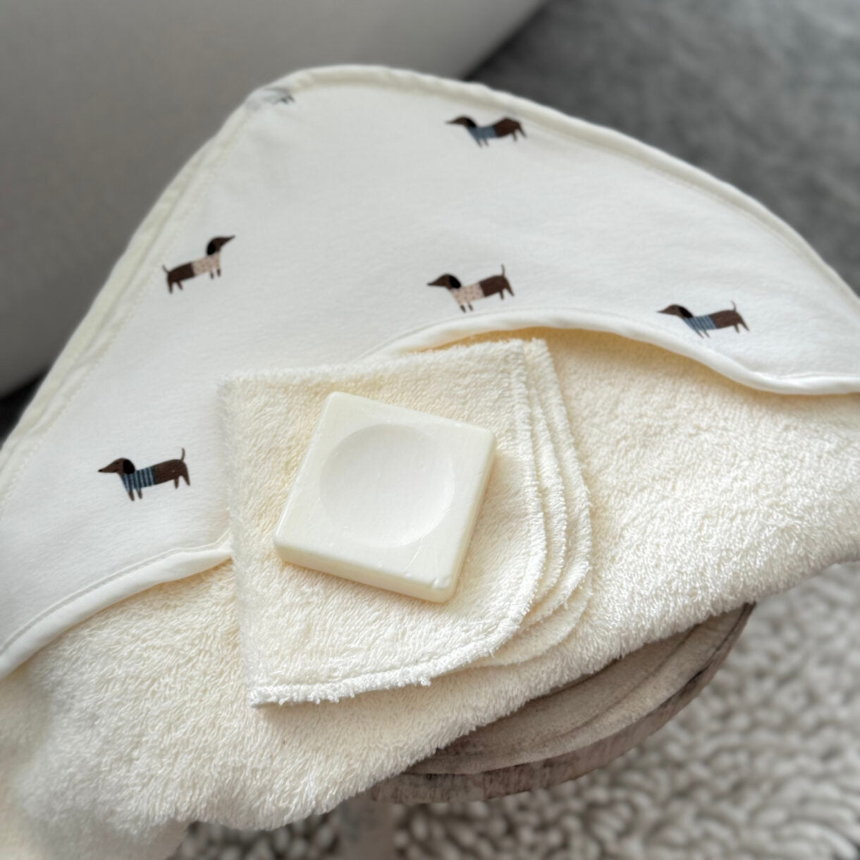 Sortie de bain pour bébé
