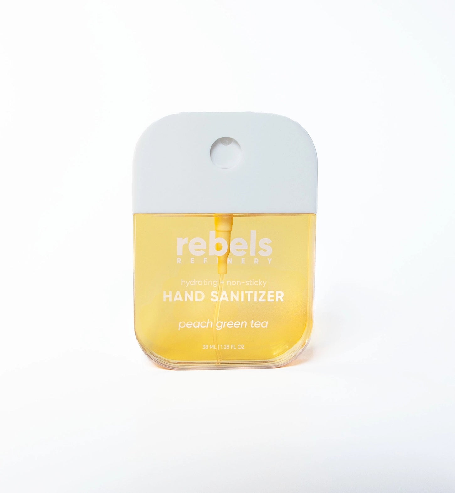 Désinfectant pour les mains de poche - Thé vert à la pêche