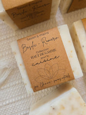 Savon à mains, Basilic - Romarin, collection haut de gamme pour la cuisine 180g.