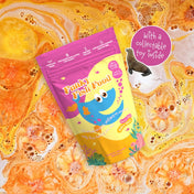 Bombe de bain - Nourriture pour poissons Funky - Jaune doux
