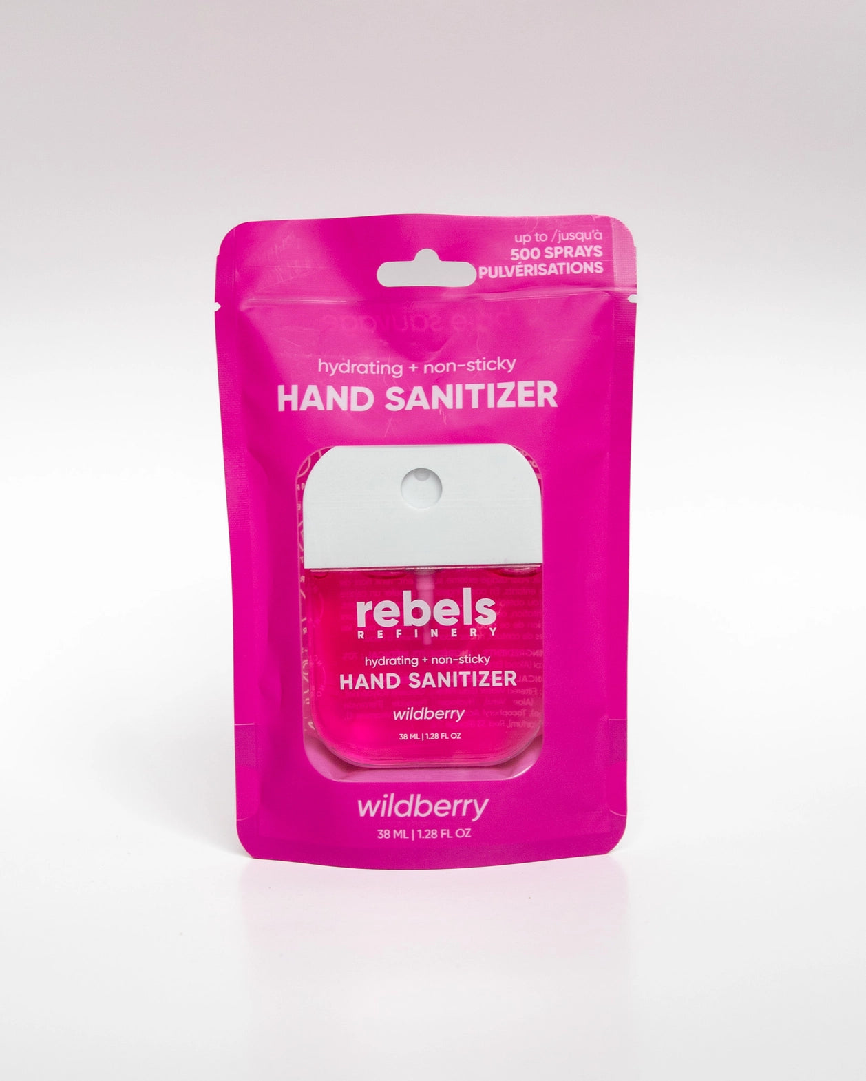 Désinfectant pour le mains format poche -  Baies Sauvages
