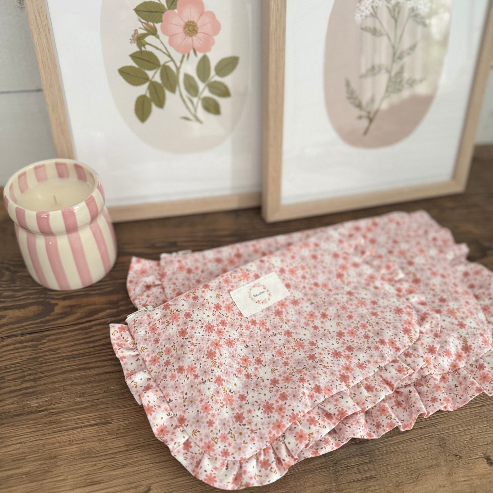 Sac à cosmétique à froufrou – Petit