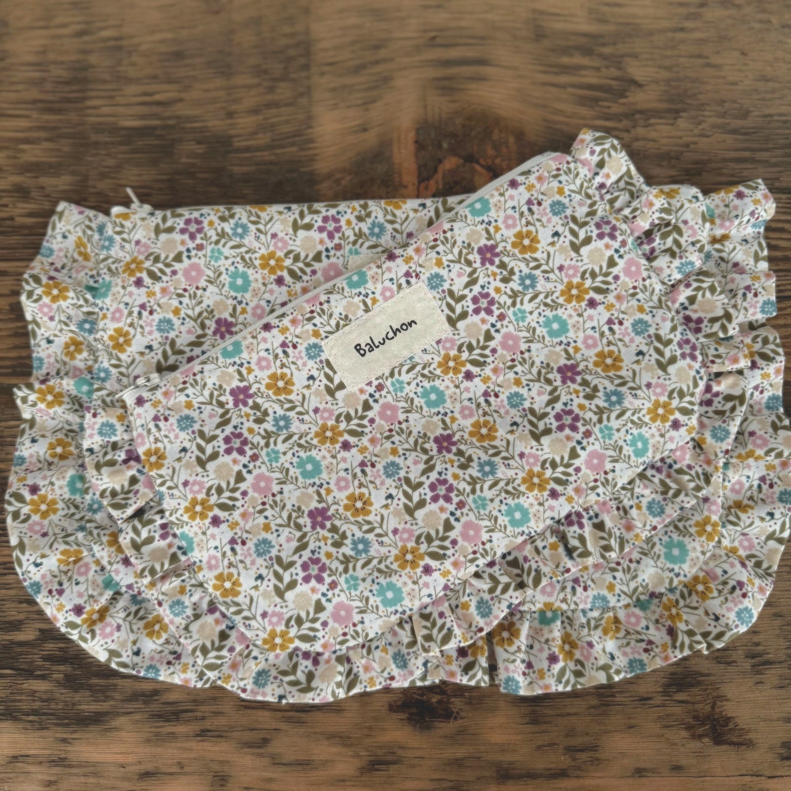 Sac à cosmétique à froufrou – Petit