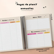 Planificateur pour enseignant 2026-2027 ( 5 périodes 3 Am- 2 Pm)