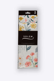 Linges à vaisselle - Harmonie Florale (lot de 2)
