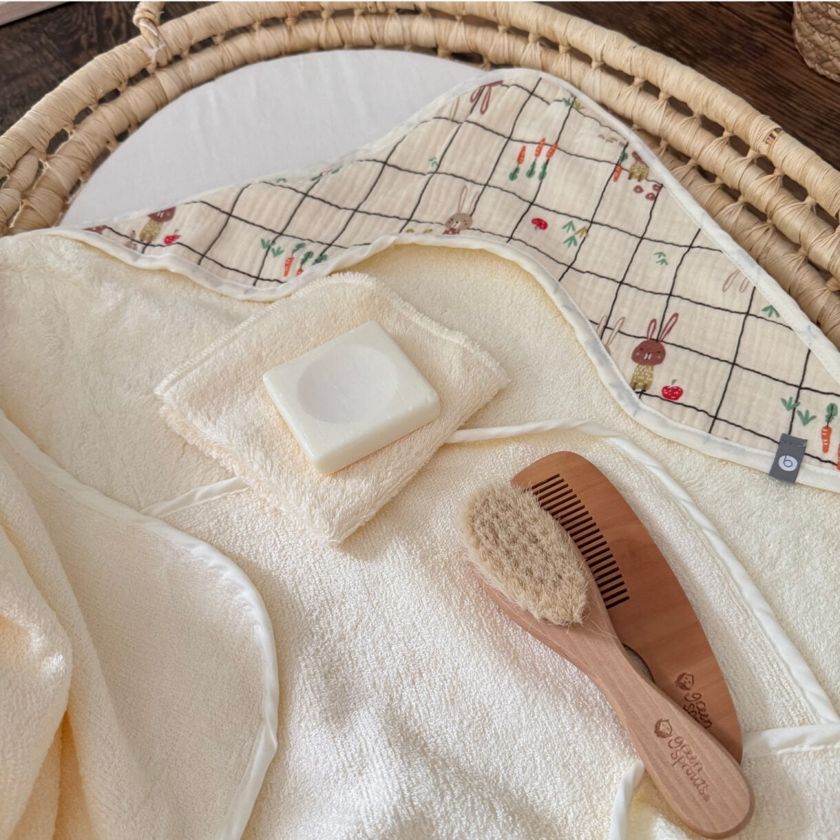 Sortie de bain pour bébé