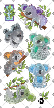 Tatouage -  Les koalas coquins