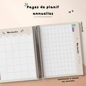Planificateur pour enseignant 2026-2027 ( 5 périodes 3 Am- 2 Pm)