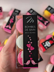 Bombes de Bain - Oiseaux Amoureux (Paquet de 3)