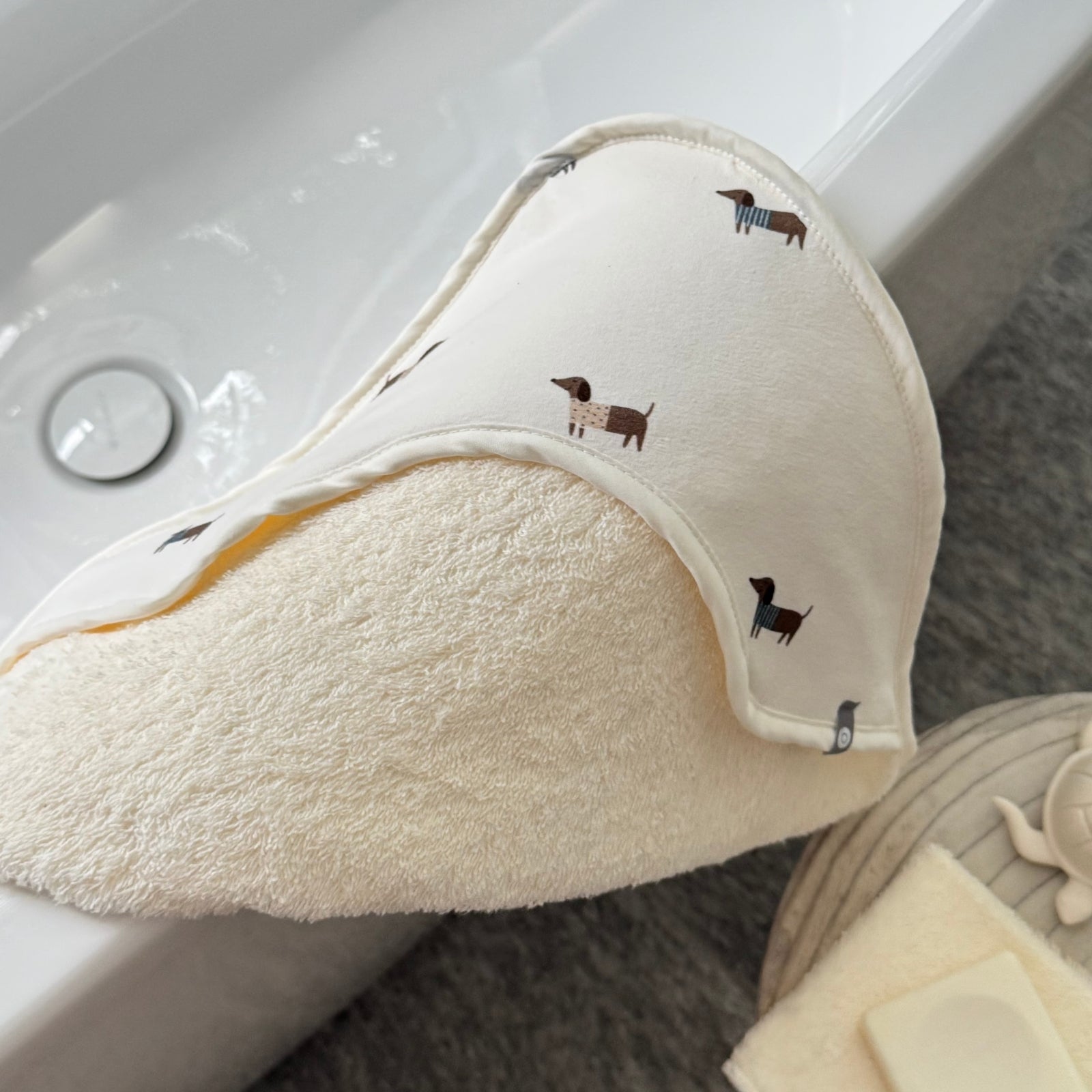 Sortie de bain pour bébé
