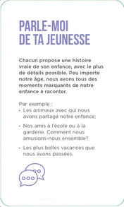 Jeu - Avant d'aller au lit - nos bons moments