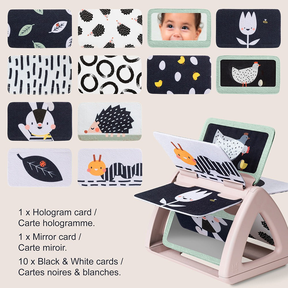 Livre miroir tournant Noir & Blanc