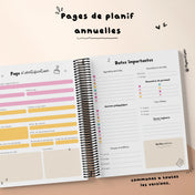 Planificateur pour enseignant 2026-2027 ( 5 périodes 3 Am- 2 Pm)