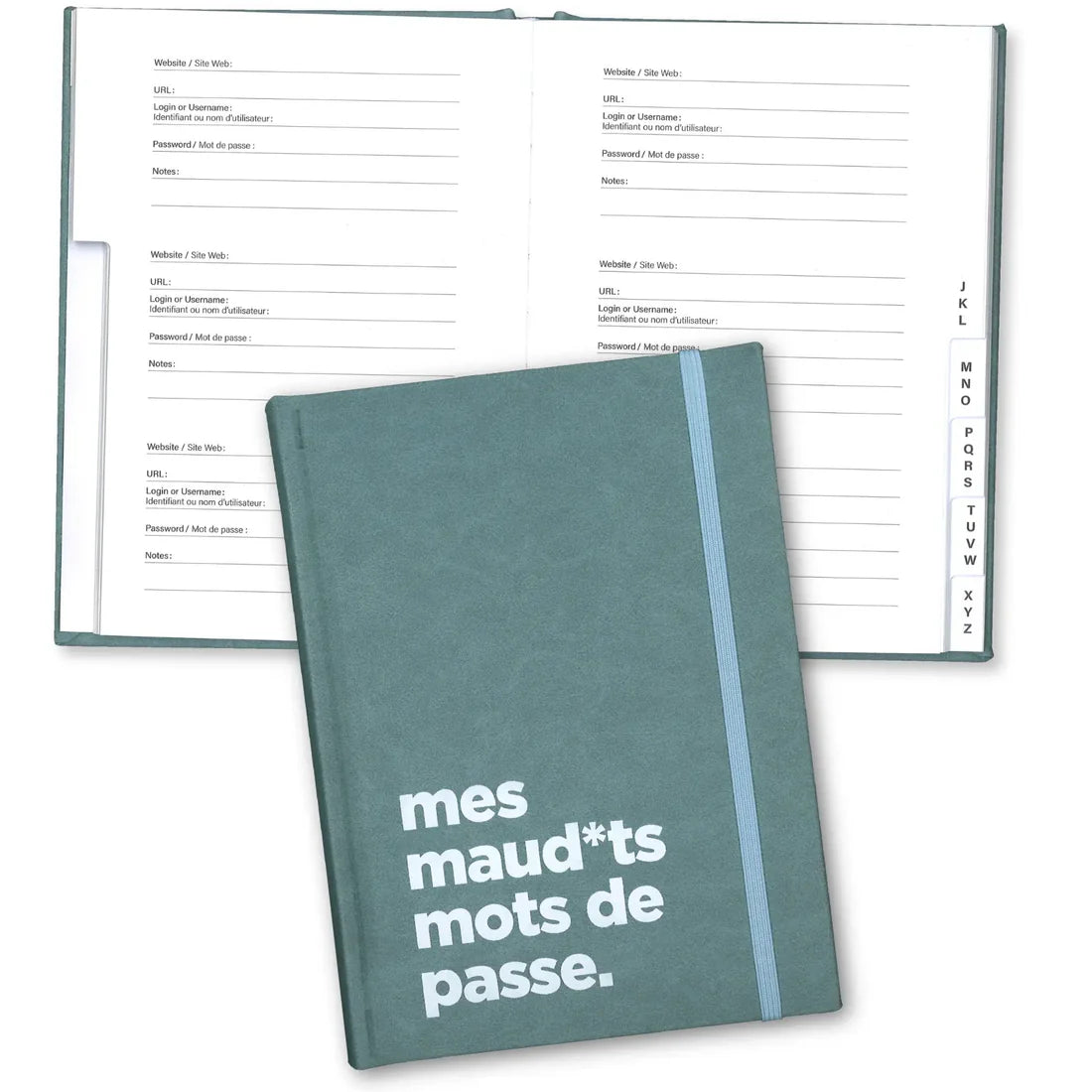 CARNET MOT DE PASSE - MES M... MOTS DE PASSE
