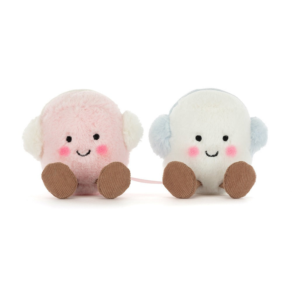Peluche - Amuseables Guimauves roses et blanches toastie