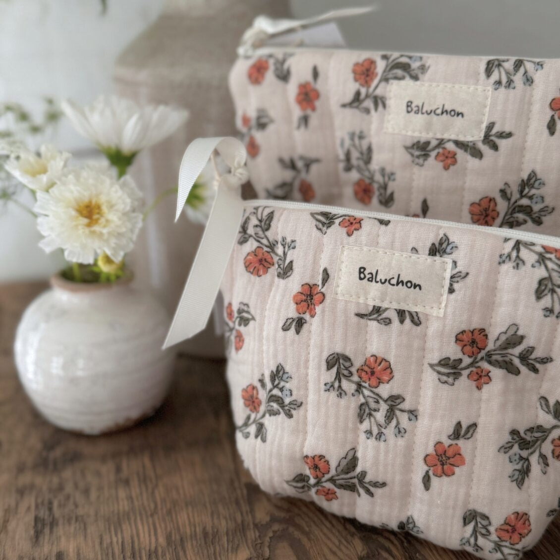 Sac à cosmétique format petit matelassé