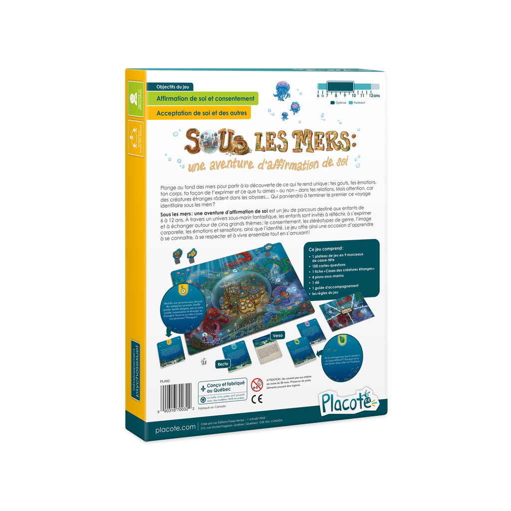 Jeu - Sous les mers : une aventure d'affirmation de soi