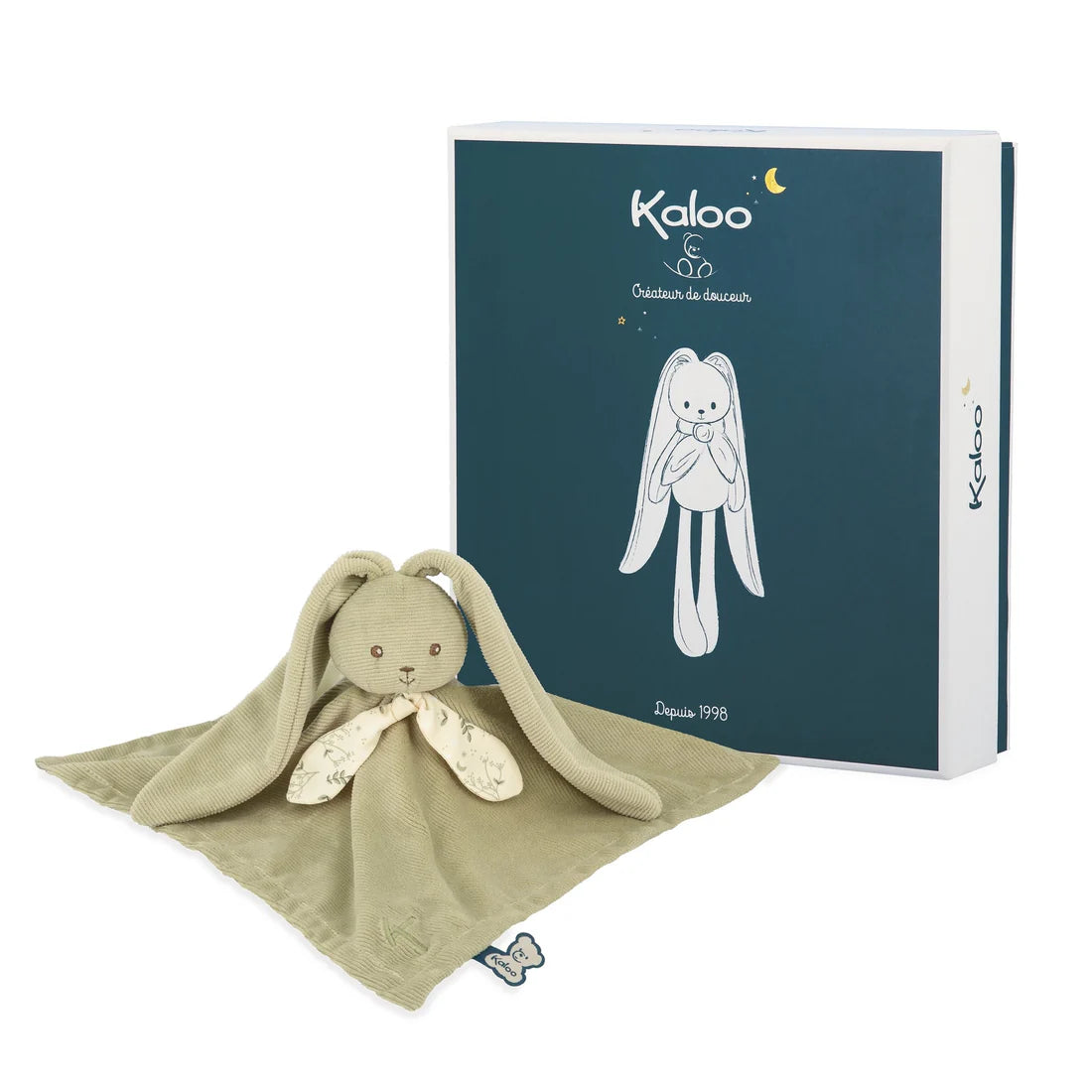 Lapinoo - Doudou lapin vert