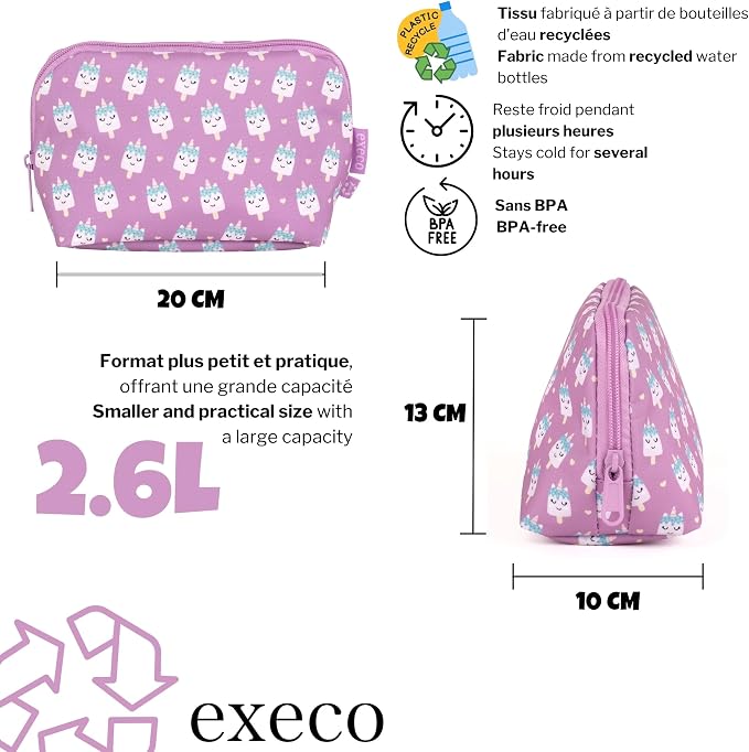 Sac à collation congelable - Popsicle