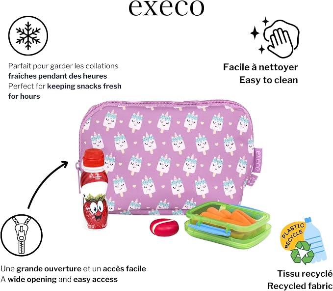Sac à collation congelable - Popsicle