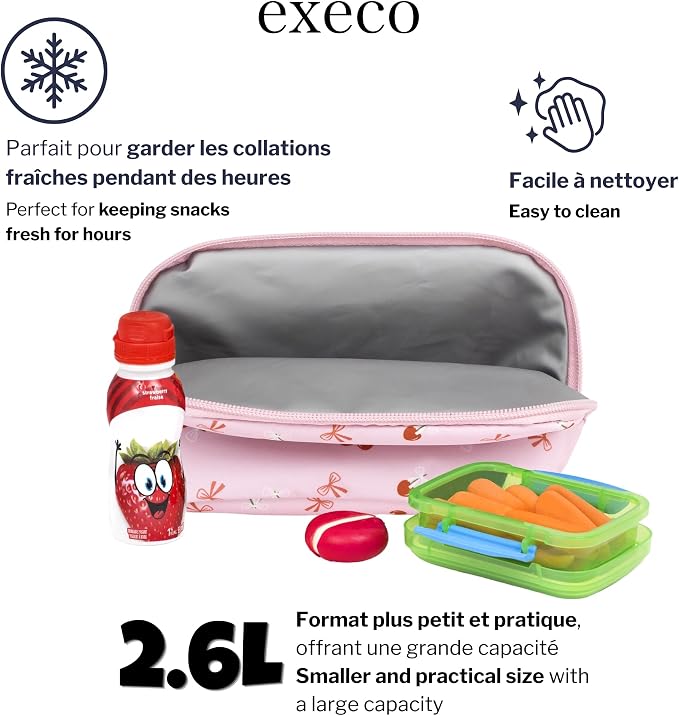 Sac à collation congelable - Cerises