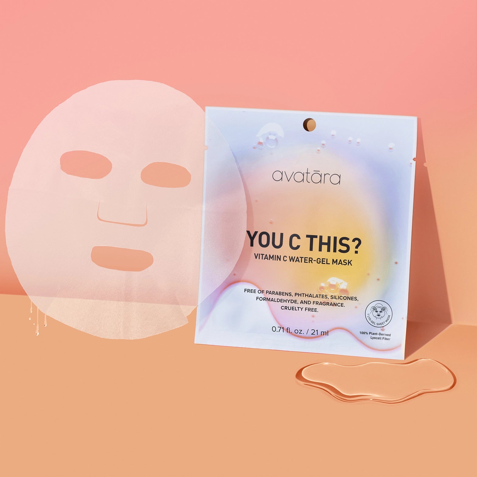 Tu es C This ? Masque en gel aqueux éclaircissant à la vitamine C