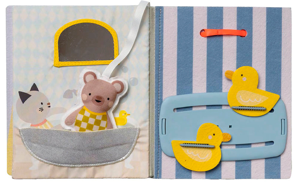 Mon livre d'activités maison – Livre sensoriel interactif Taf Toys
