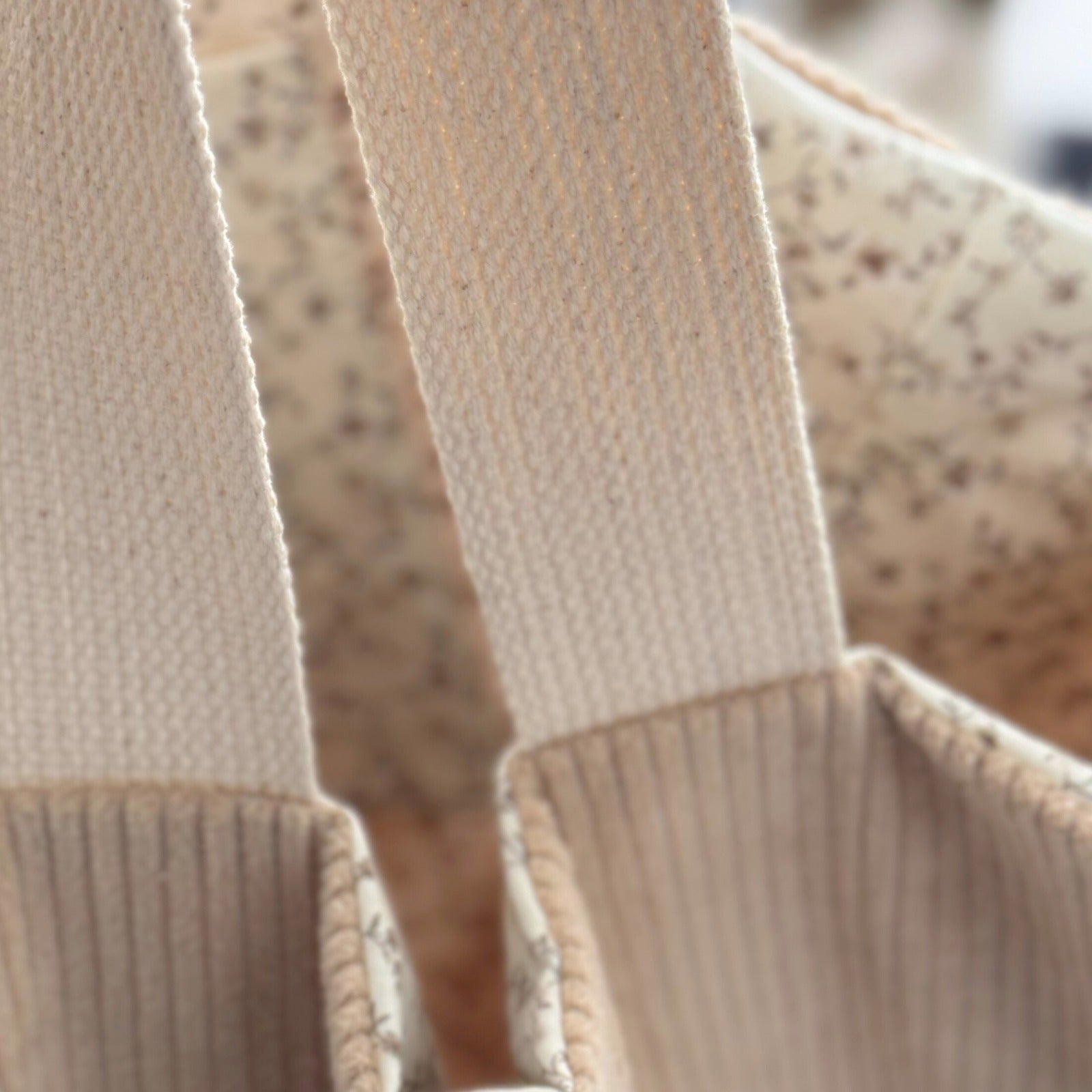Sac cabas en corduroy
