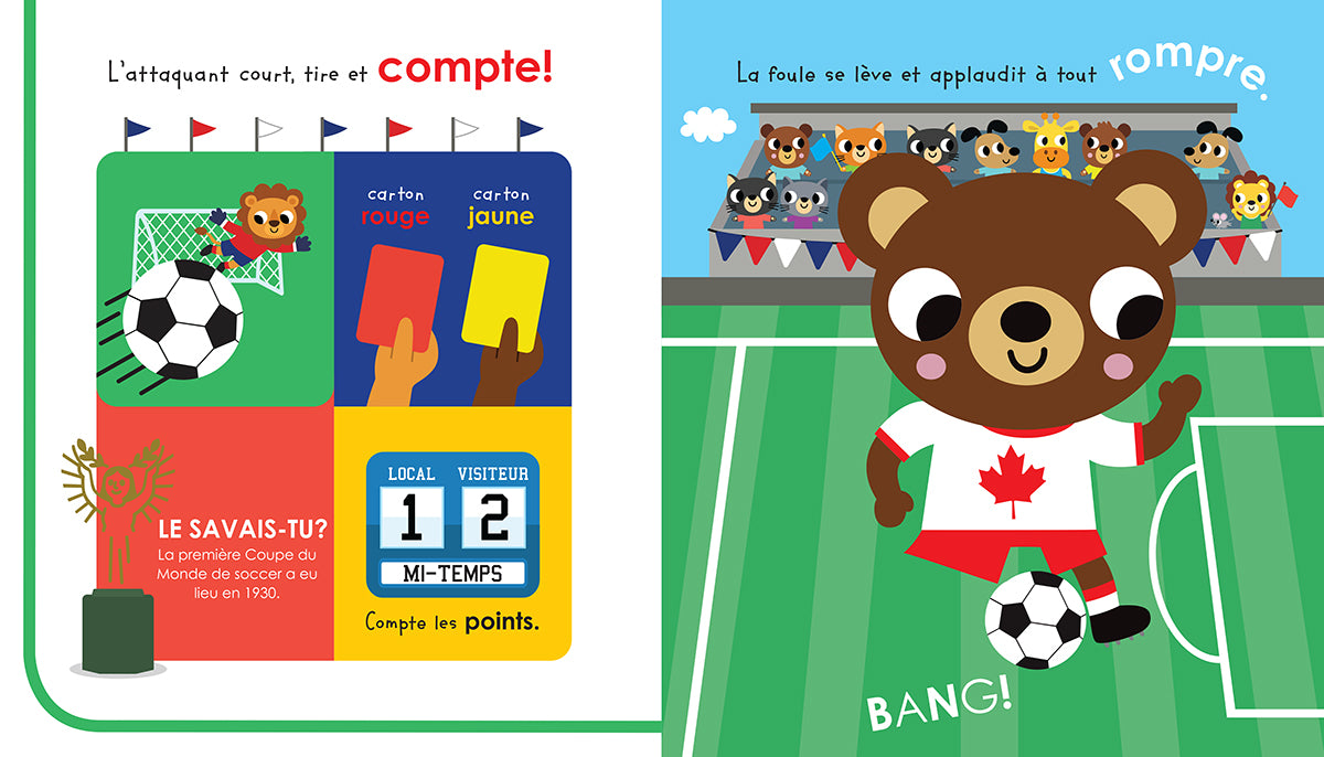 Livre - Apprendre avec Scholastic : Touche et explore : Je découvre les sports