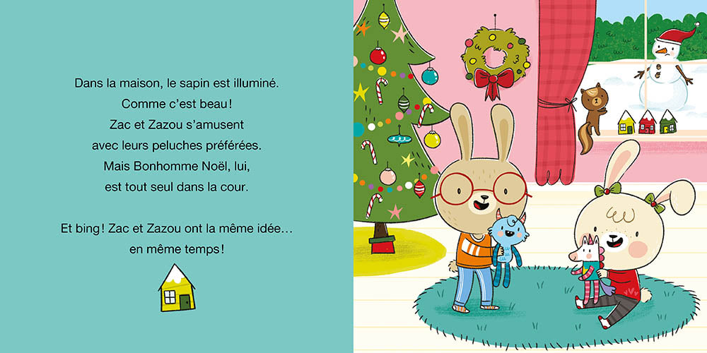 Livre - Zac et Zazou préparent Noël