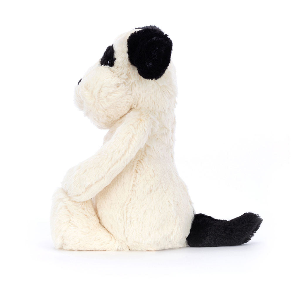 Peluche - Bashful Black & Cream Puppy