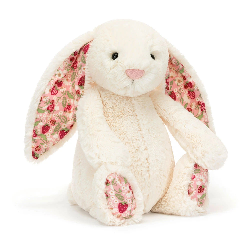 Peluche - Blossom Cream Bunny 'Berry' Réservation possible dispo début octobre 2026
