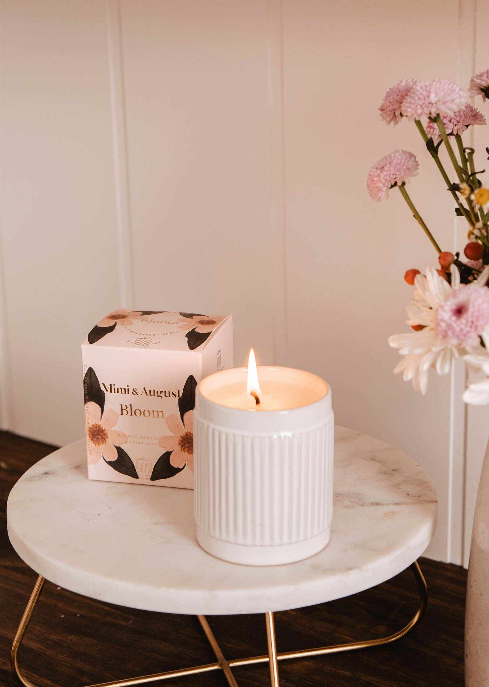 Bougie réutilisable - Bloom