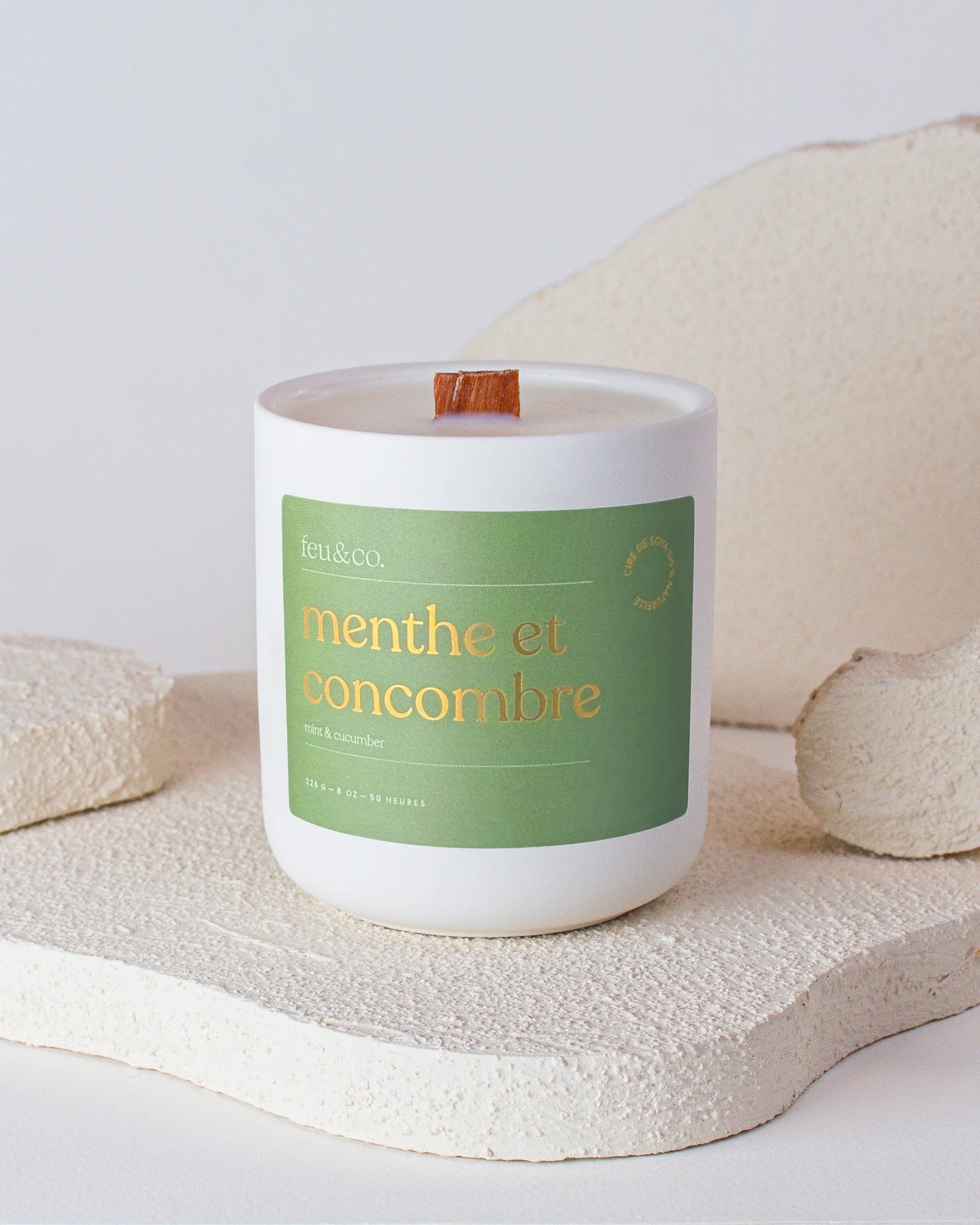 Bougie - Menthe et concombre