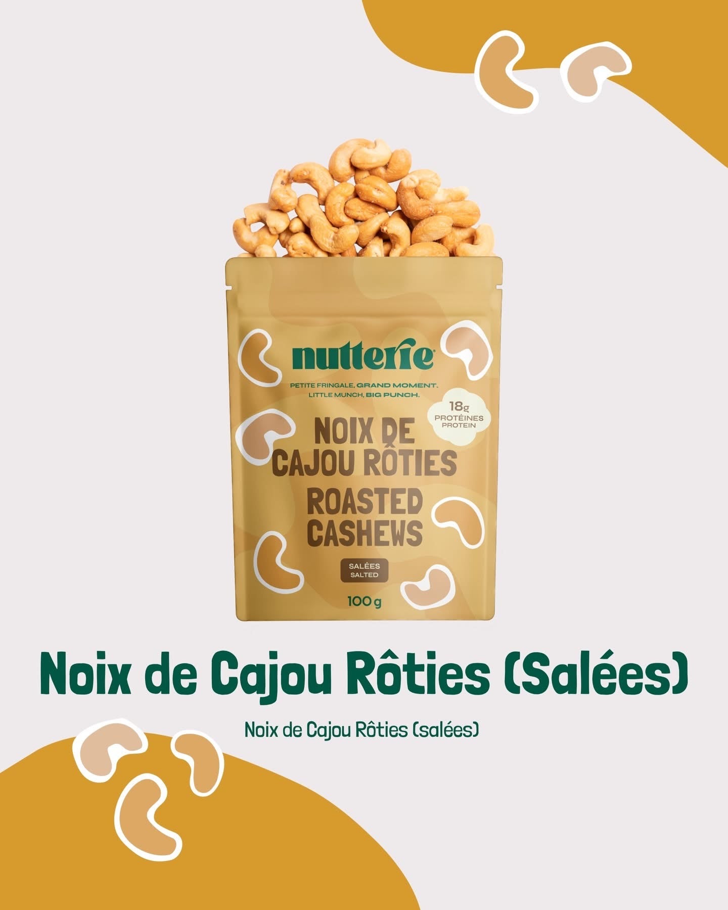 Collation - Cajous Rôtis Salées