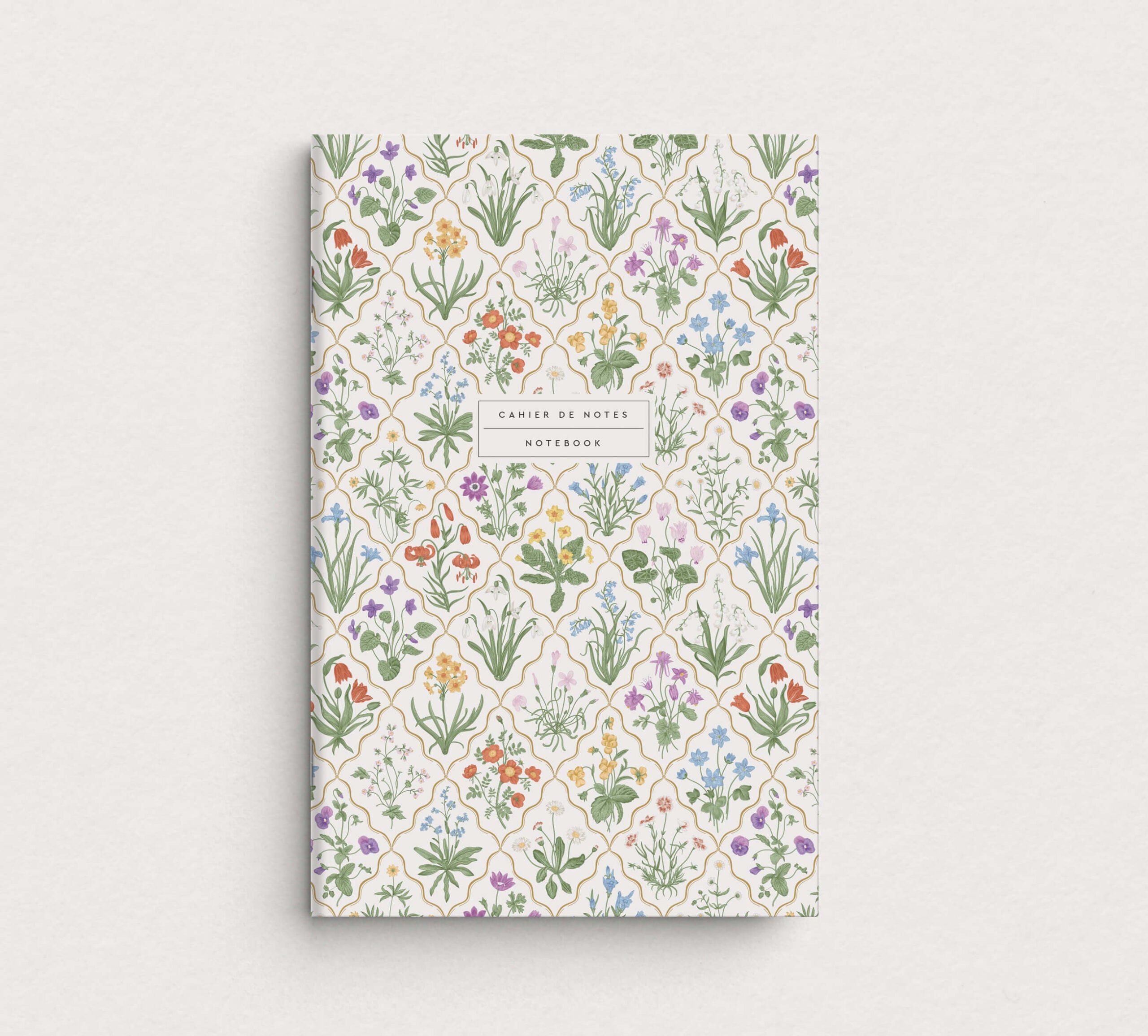 Cahier de notes - Jardin anglais