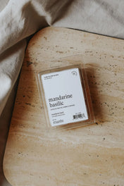 Cubes de cire - Mandarine basilic COUP DE COEUR