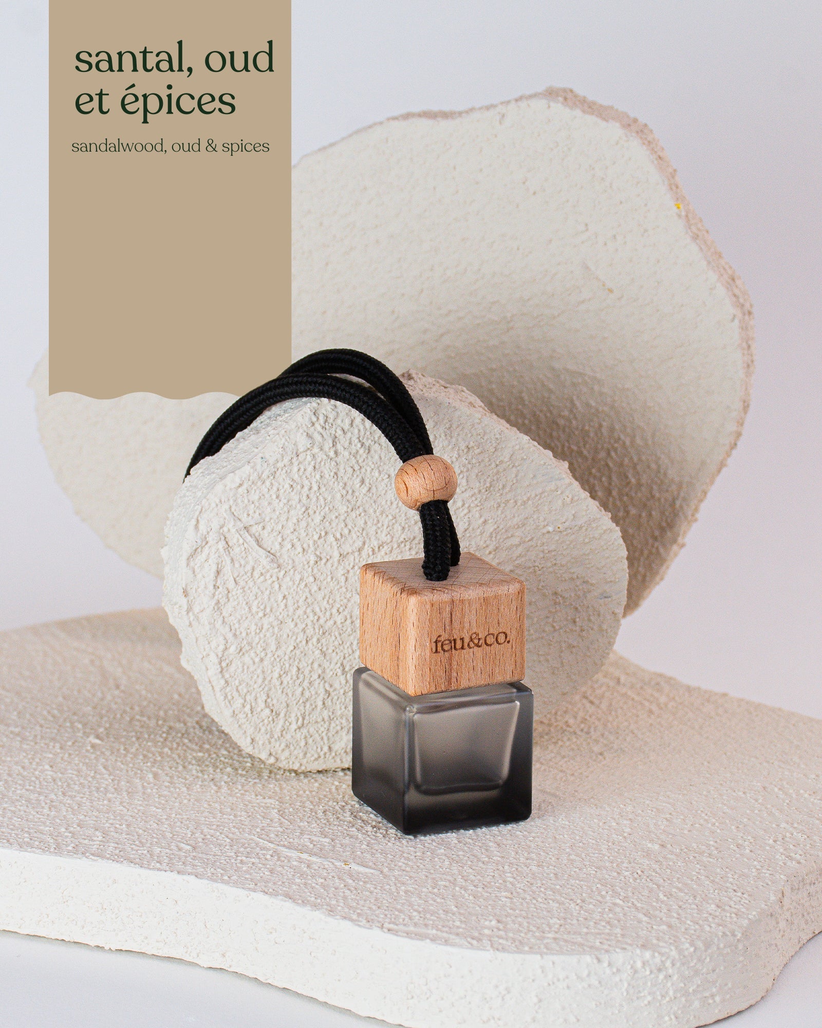 Diffuseur voiture - Santal, oud et épices