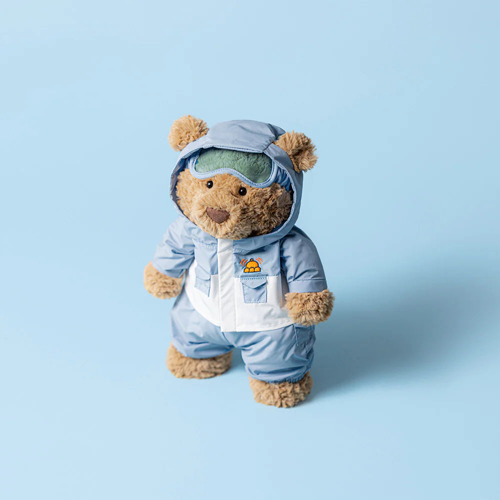 Peluche  - Ours Bartholomew en habit de neige
